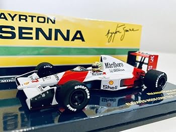 Amazon.co.jp: 1/43 Minichamps マクラーレン MP4/5B A.セナ